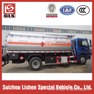 Auman 14000L Carbon Steel Oil Tank Truck